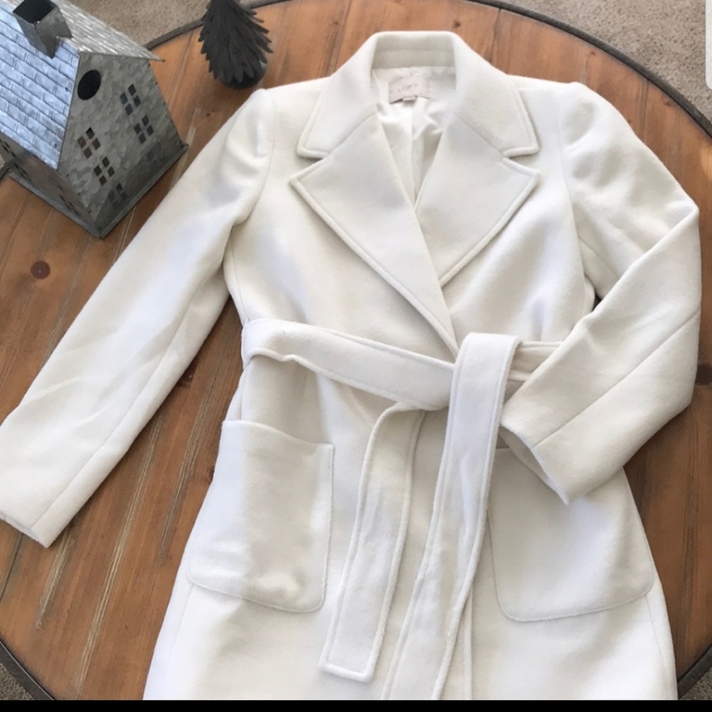 Loft Winter White Coat